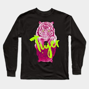 #Tiger-T-Shirt Long Sleeve T-Shirt